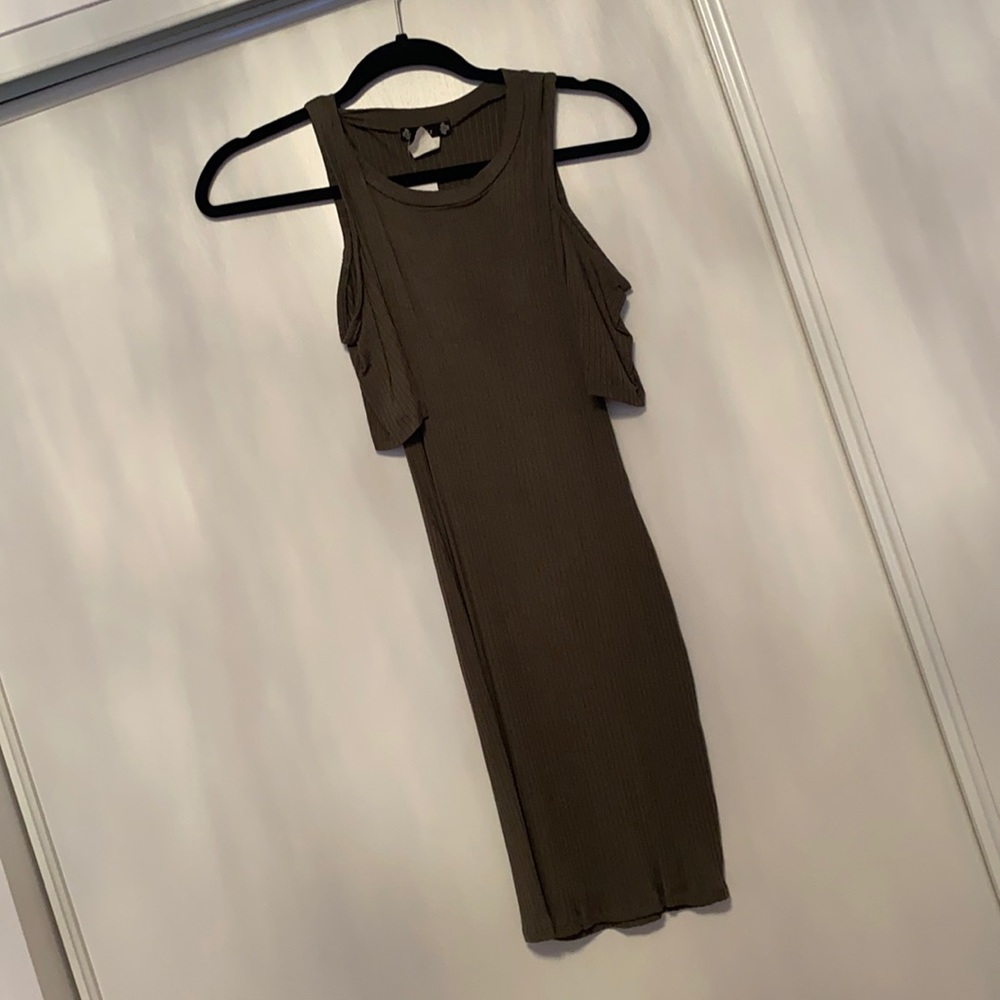 Olive Green Dress